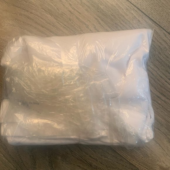 NWT LANDS' END UNIFORM BOY'S SHORT SLEEVE POLY PIQUE POLO SHIRT WHITE LGE. 14-16 - Picture 11 of 11